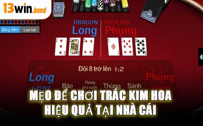 Mẹo Để Chơi Trác Kim Hoa Hiệu Quả Tại Nhà Cái